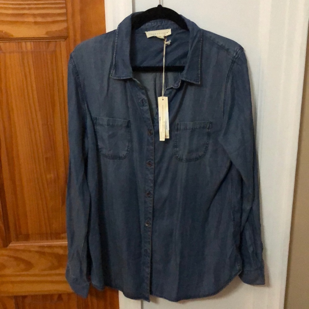 Denim shirt